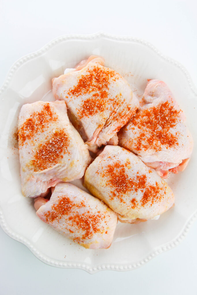 seasoning chicken thighs