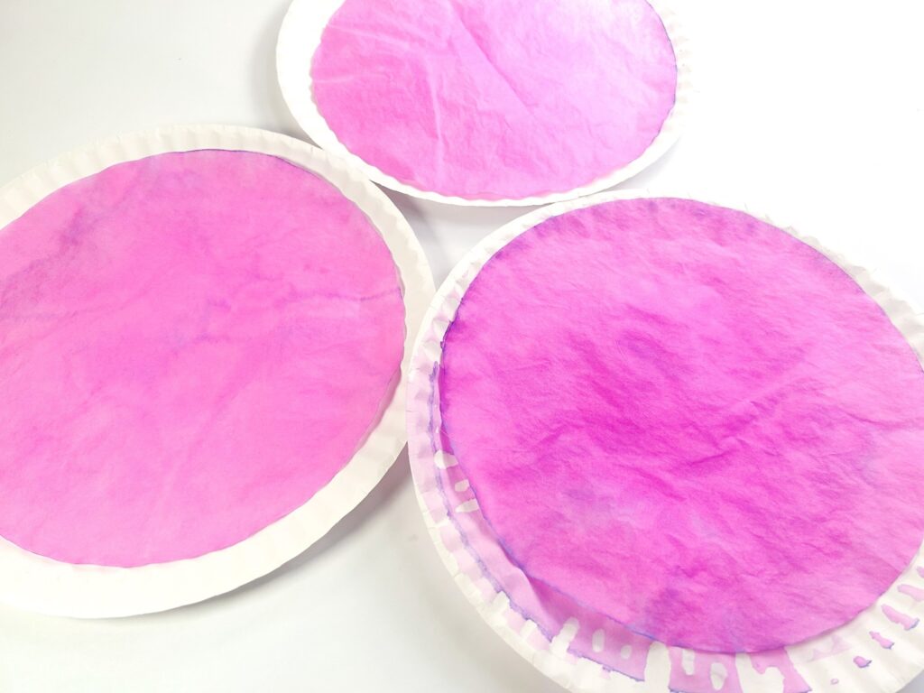 dyed coffee filters