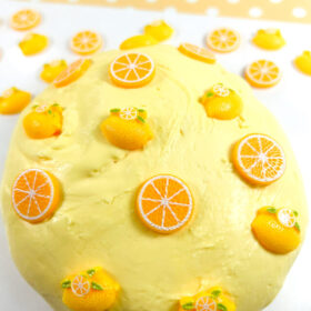 lemon cloud dough