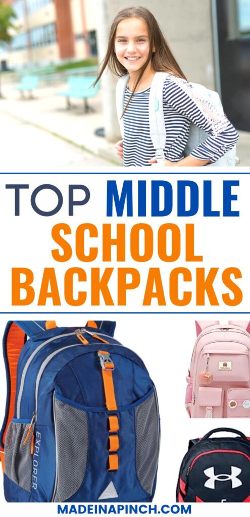 top middle school backpacks pin
