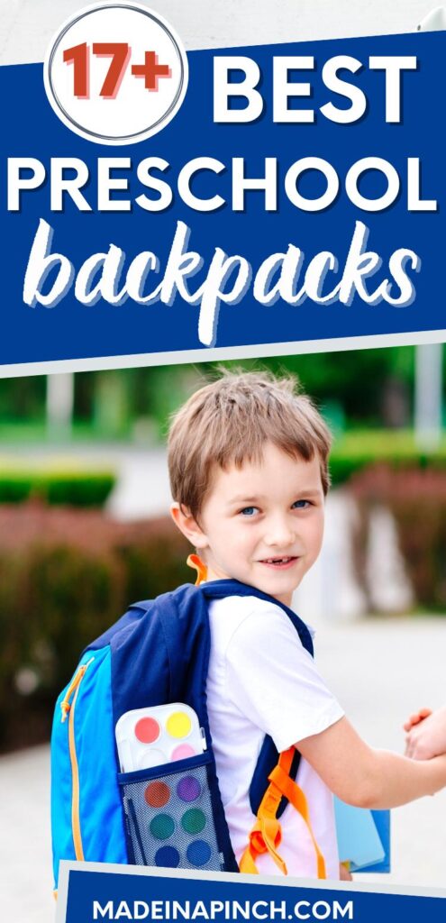 best preschool backpacks pin image