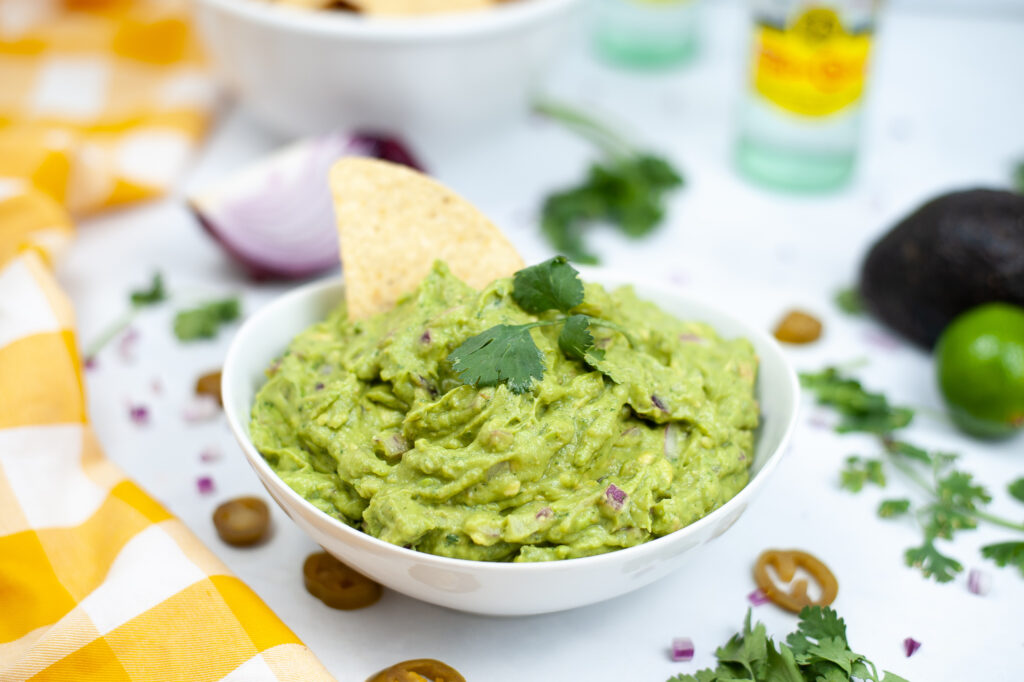 guacamole is a Mexican food staple