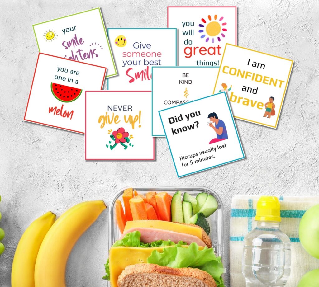 lunch box notes mockup