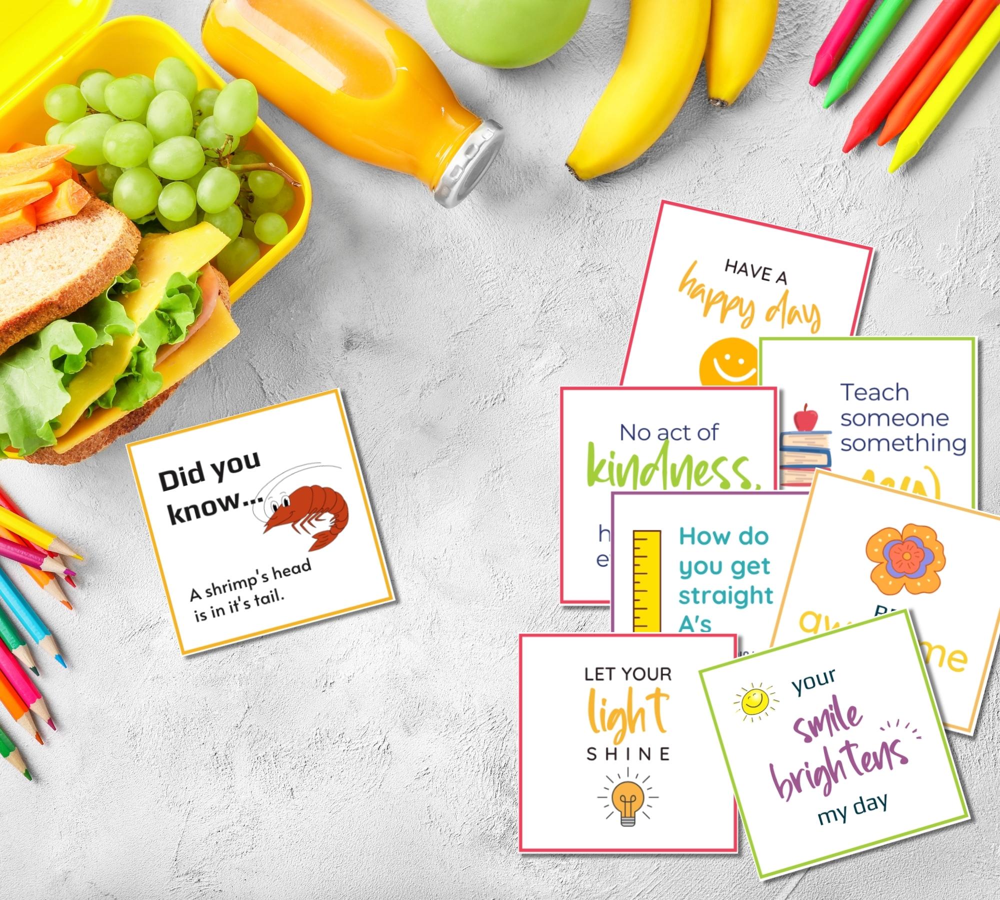 Adorable Lunch Box Notes For Kids To Make Their Day - Made In A Pinch