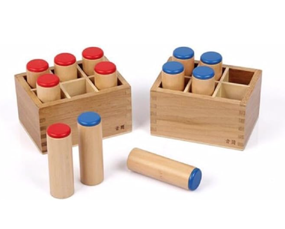Sound cylinders Montessori toys