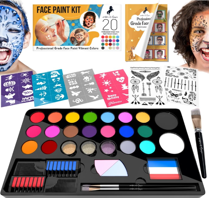 face paint kit for Easter basket gifts