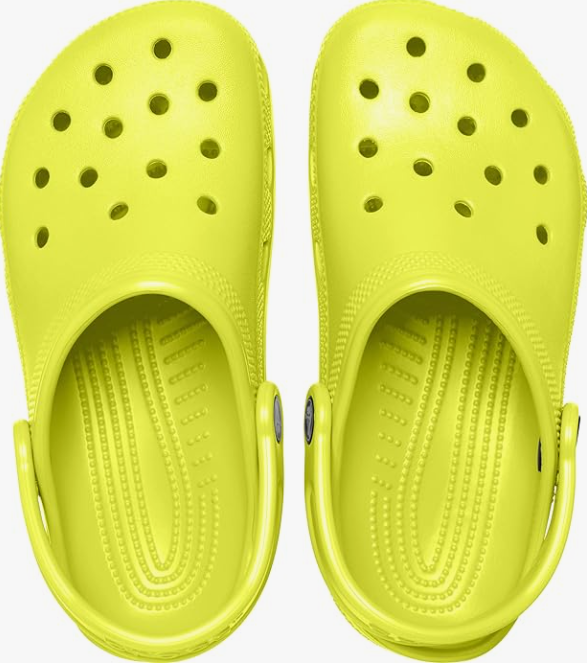 yellow Crocs for toddler