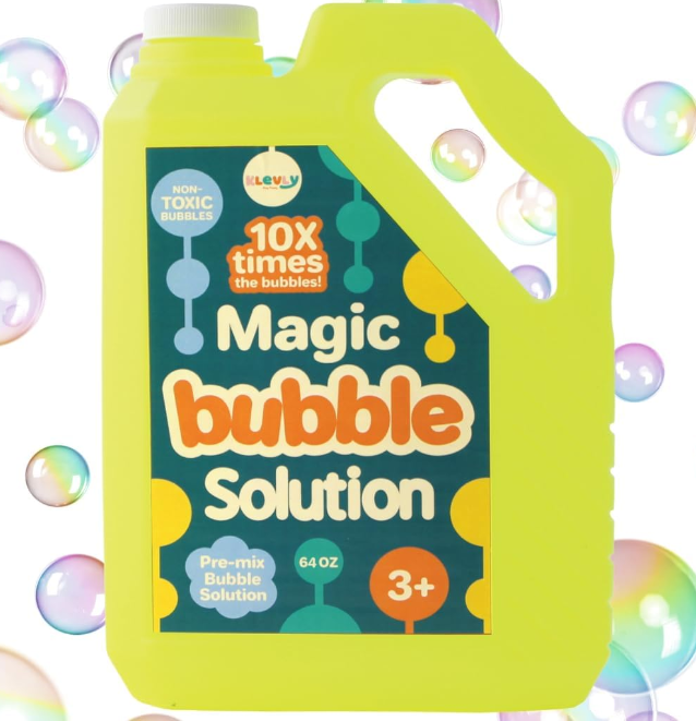bottle of bubble solutions