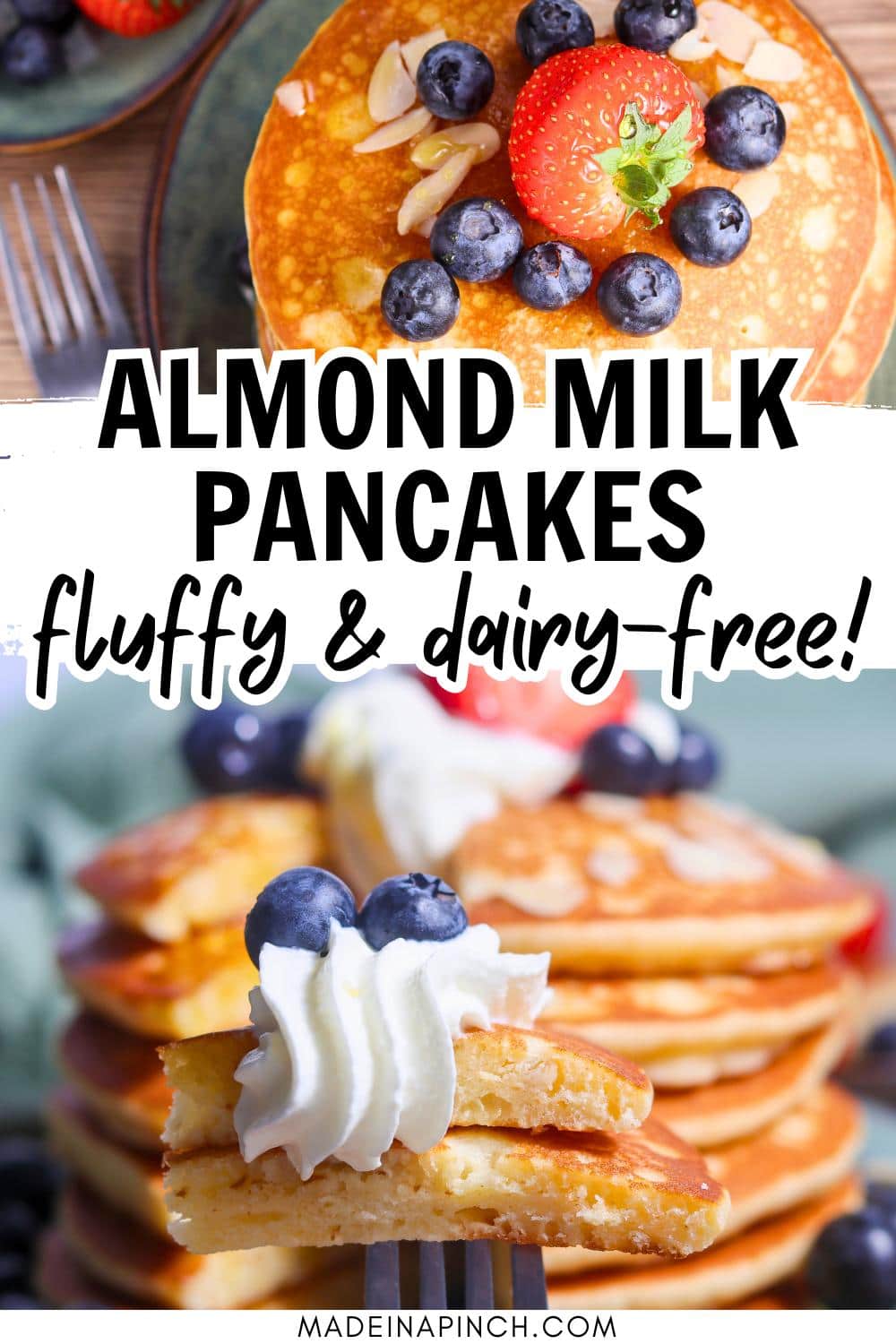 Beautiful view of Oat Almond Milk Pancake Recipe